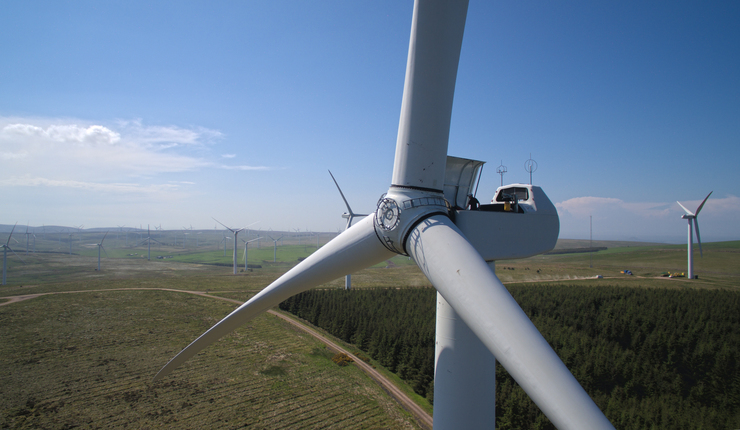 Crystal Rig wind farm CREDIT NATURAL POWER