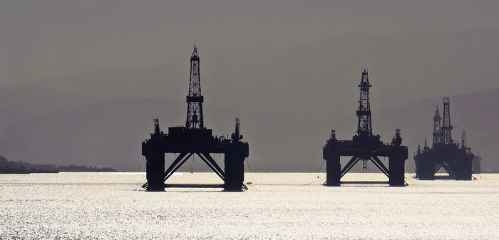 Oil rigs near Inverness