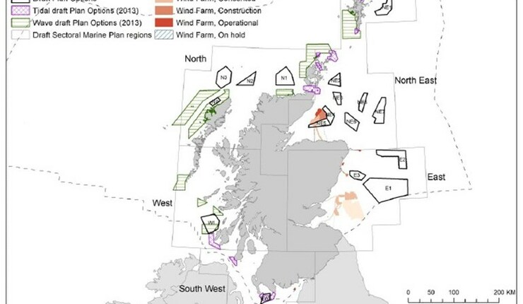 Rough ScotWind map