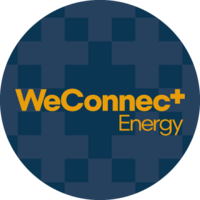 Weconnect logo blue gold rgb 382px 72ppi