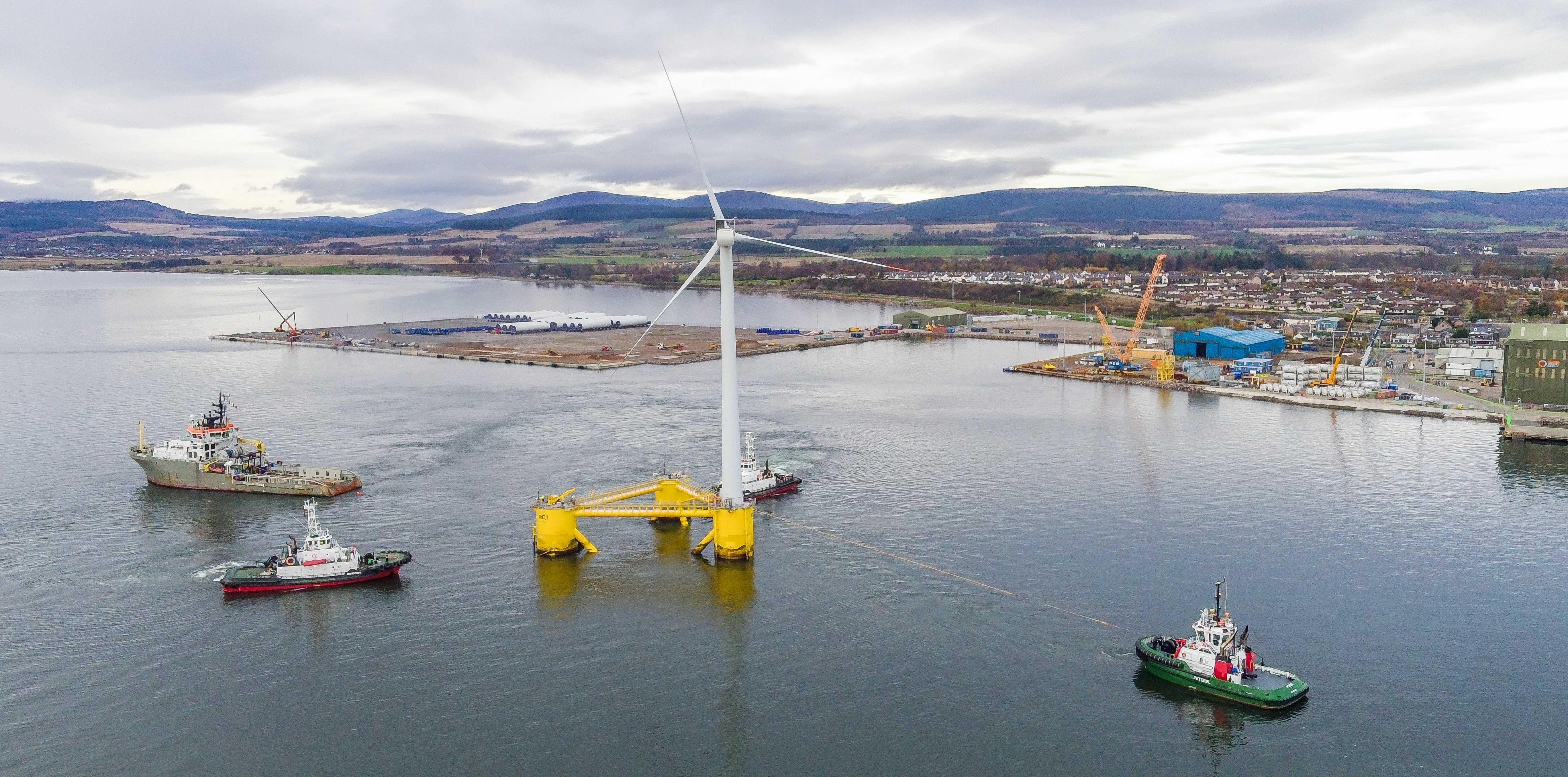 Two ports make next stage of floating offshore wind scheme